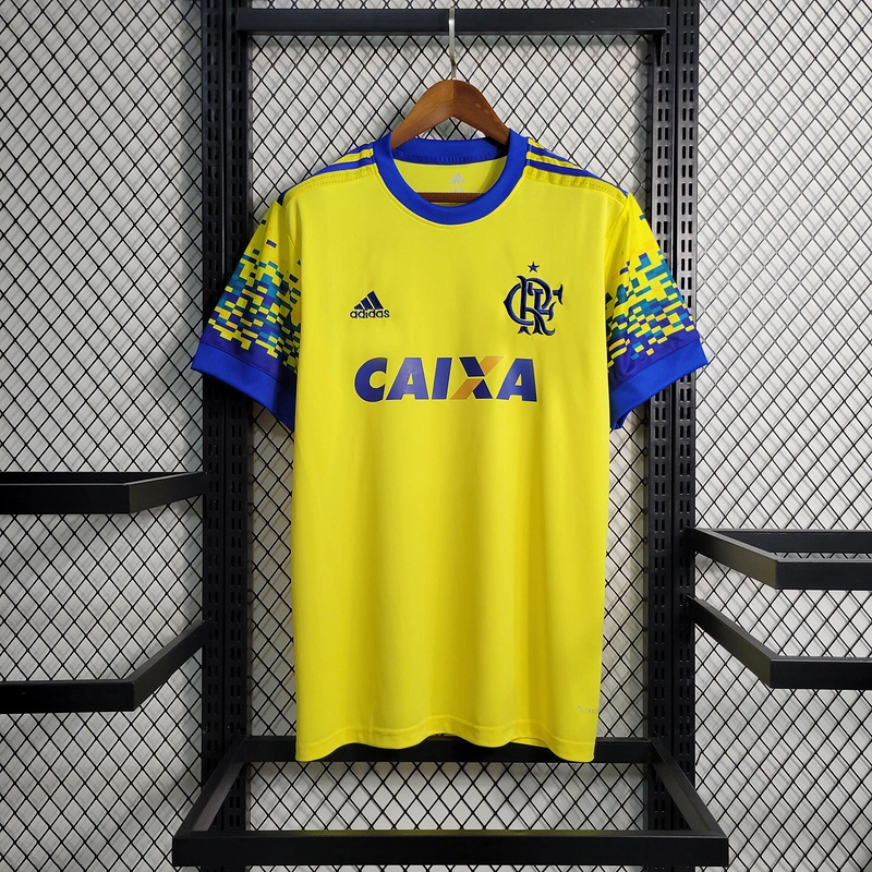 Retro 2017-18 Flamengo 2 away Football jersey retro