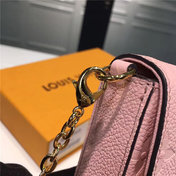 Louis Vuitton F Licie Pochette Rose Pink 21cm/8.3in