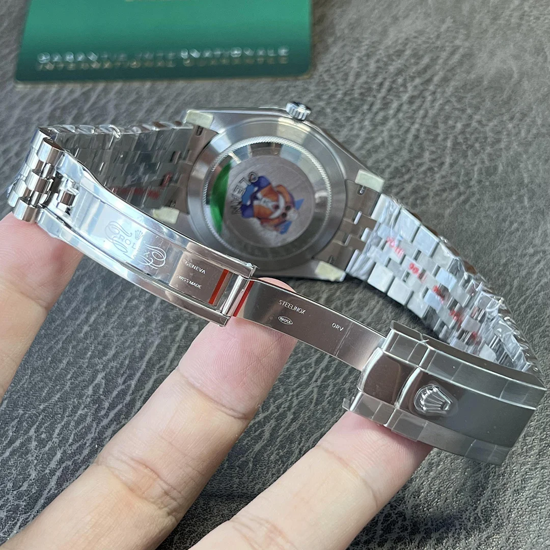 Rolex Datejust 41mm Rhodium Dial 126334 Jubilee