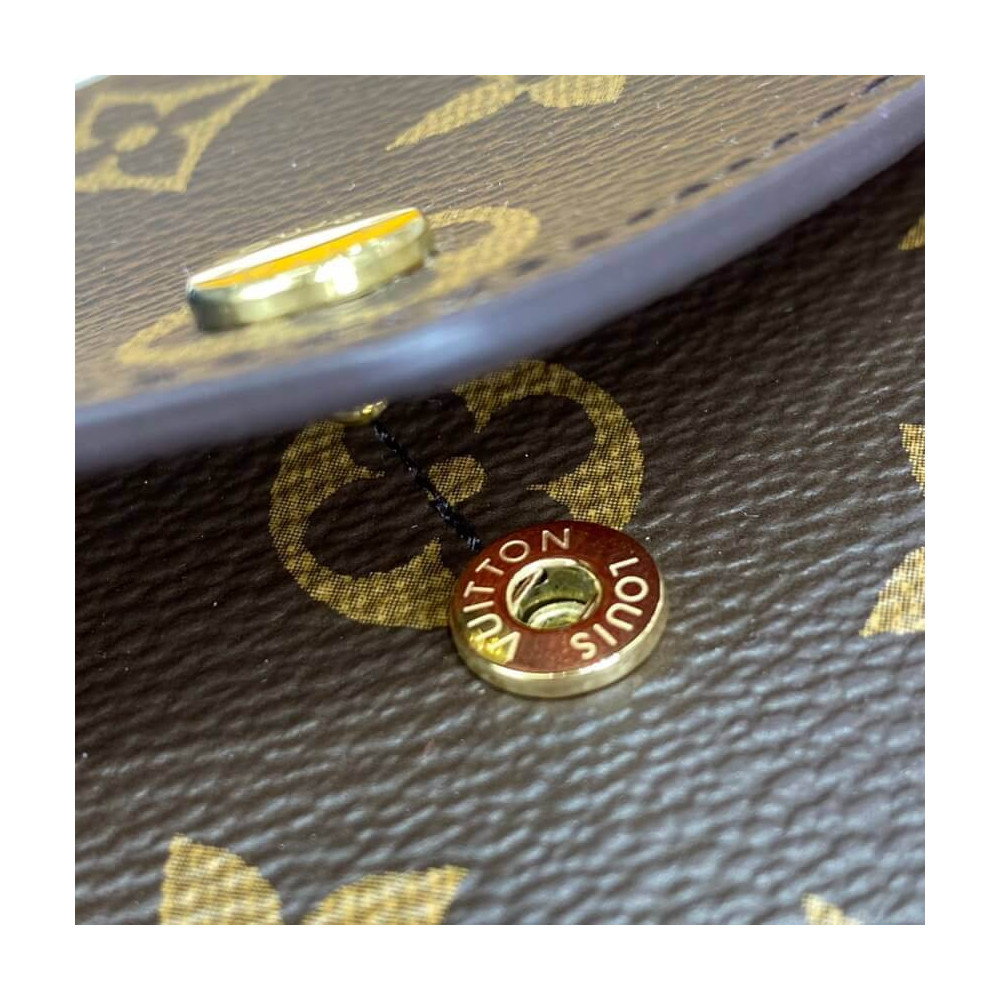 Louis Vuitton Monogram Cavas Sarah Wallet Red