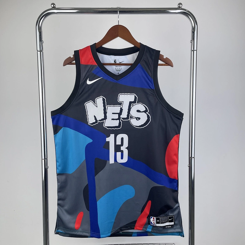 2024 NBA Brooklyn Nets (13 HARDEN) Basketball Jersey