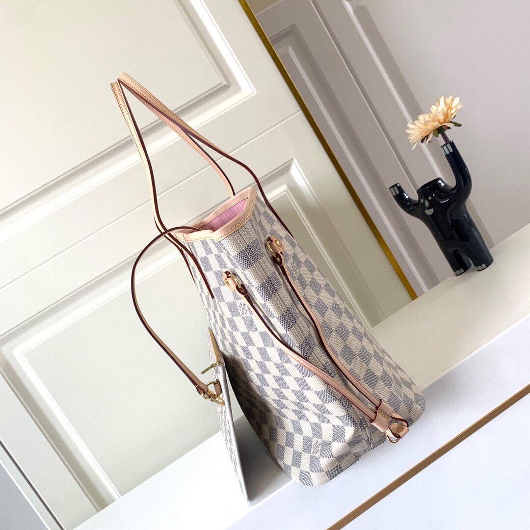 Louis Vuitton Neverfull MM Rose Pink 31Cm N41605