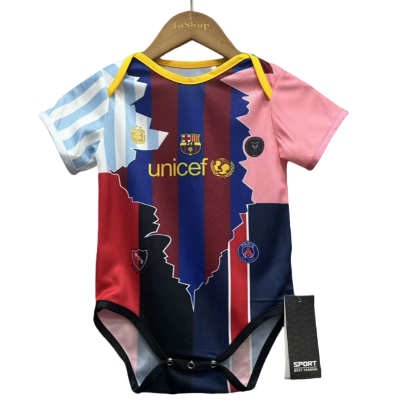 League club National team baby  football jersey crawling Kids suit Soccer jersey New baby Gift - JerseyFun