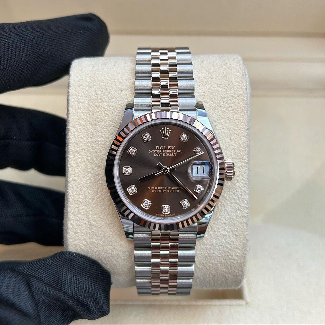 [Superclone] Rolex Datejust 36mm Chocolate Dial Diamond Jubilee 126231