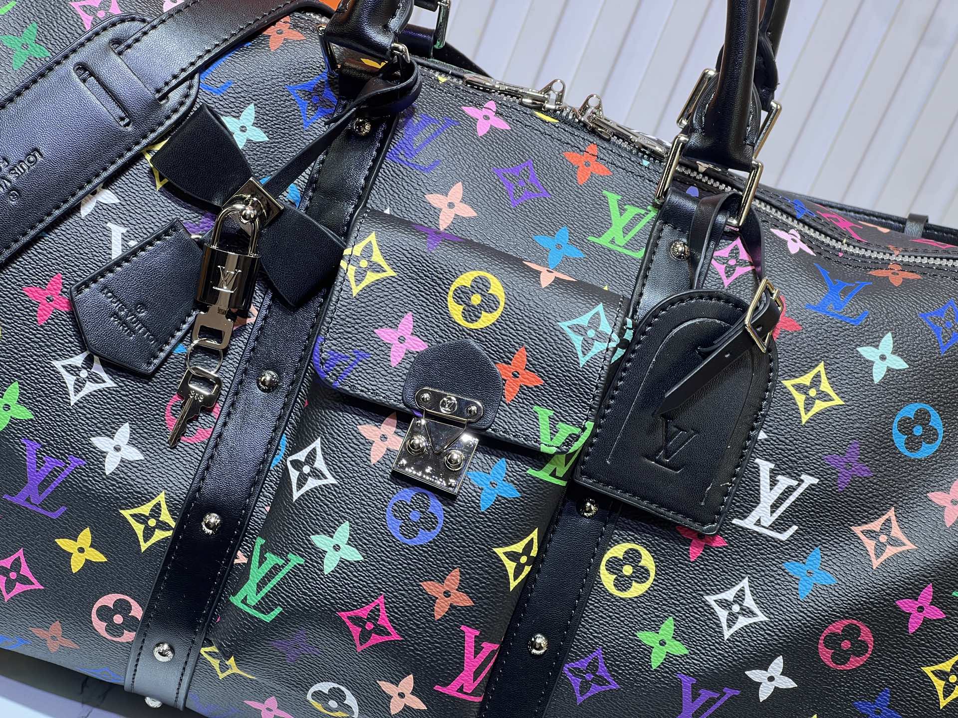LV x TM KEEPALL BANDOULIÈRE 45