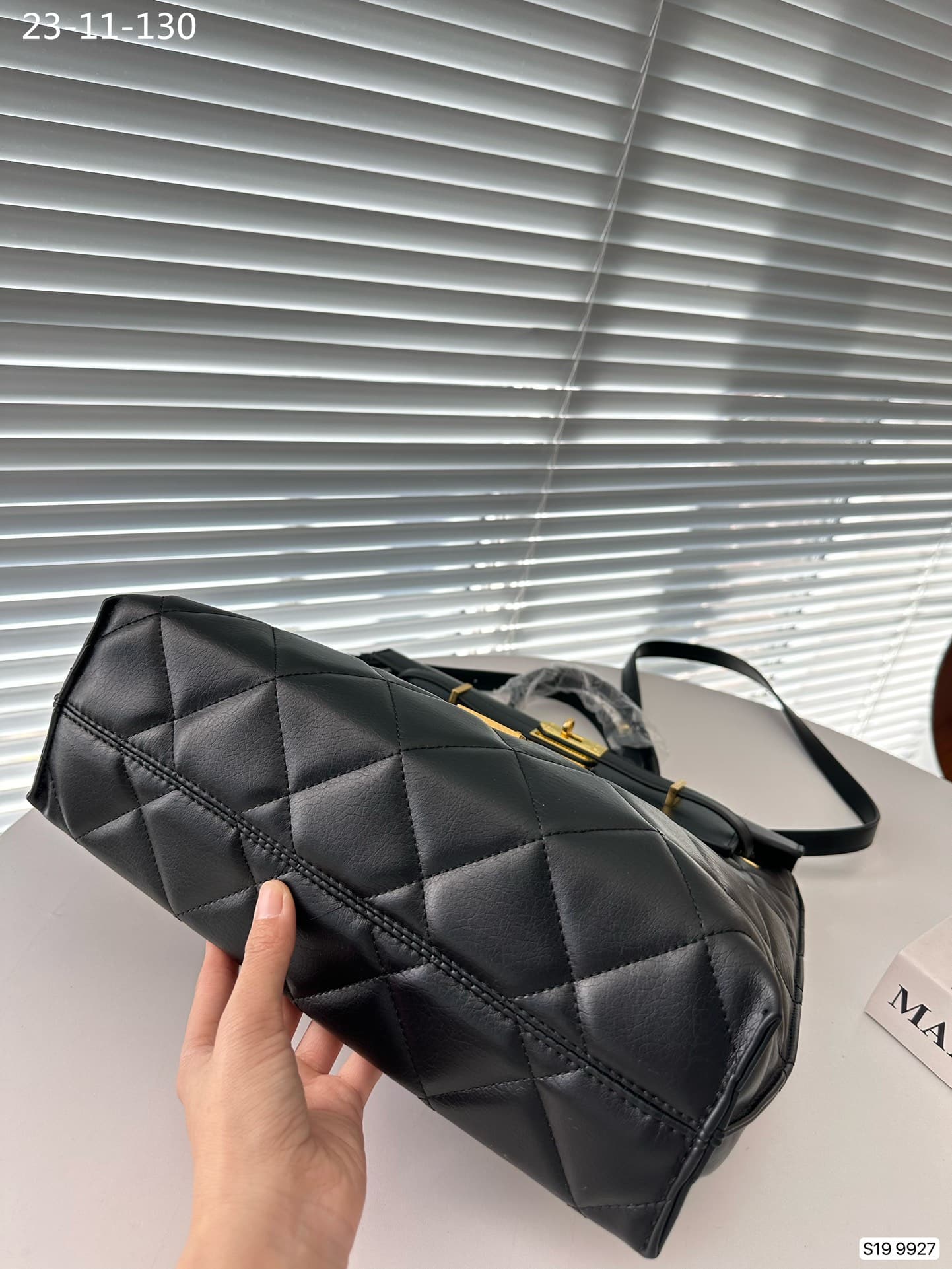 Saint Laurent Leather Backpack Black 30Cm