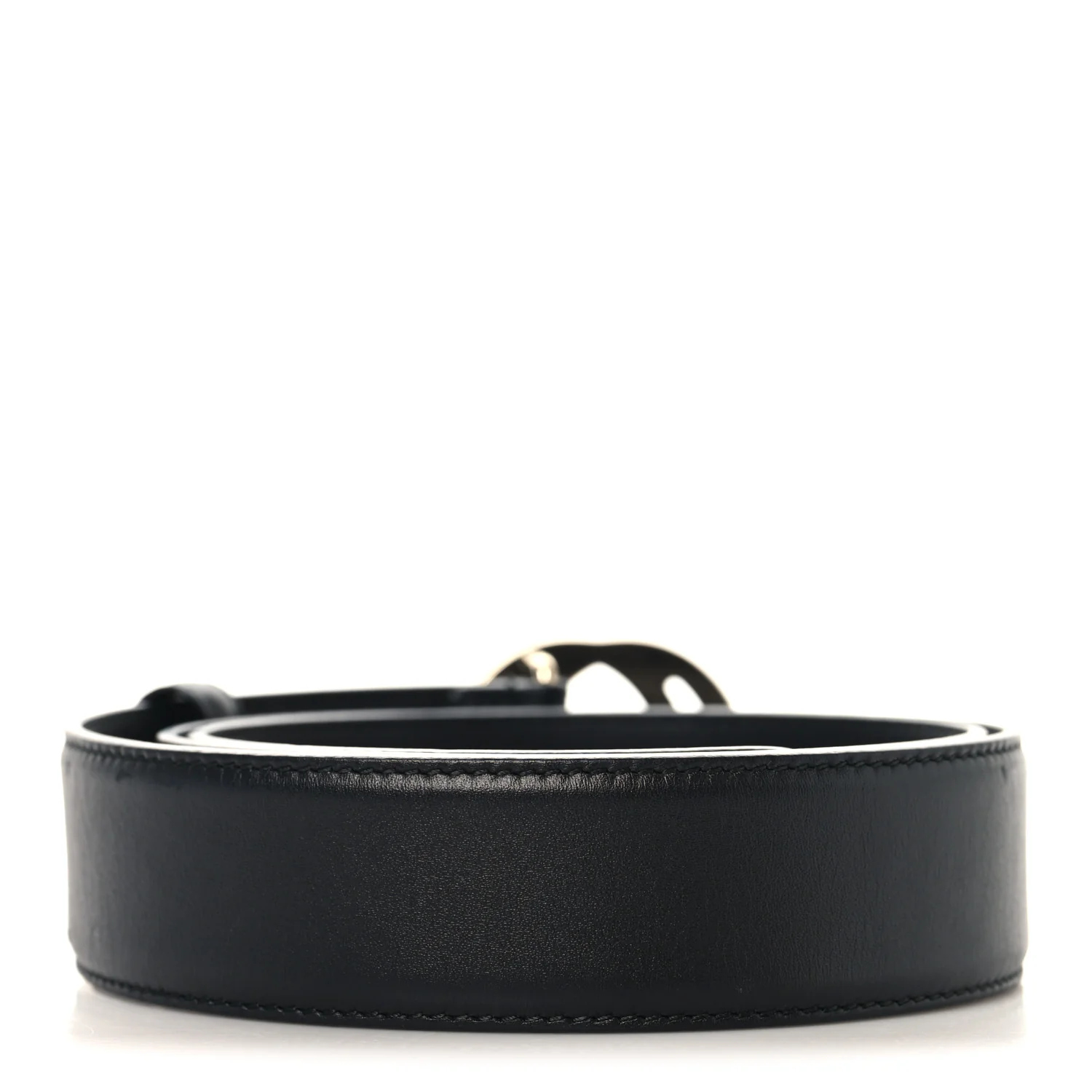 Calfskin Interlocking G 37mm Belt 90 36 Black