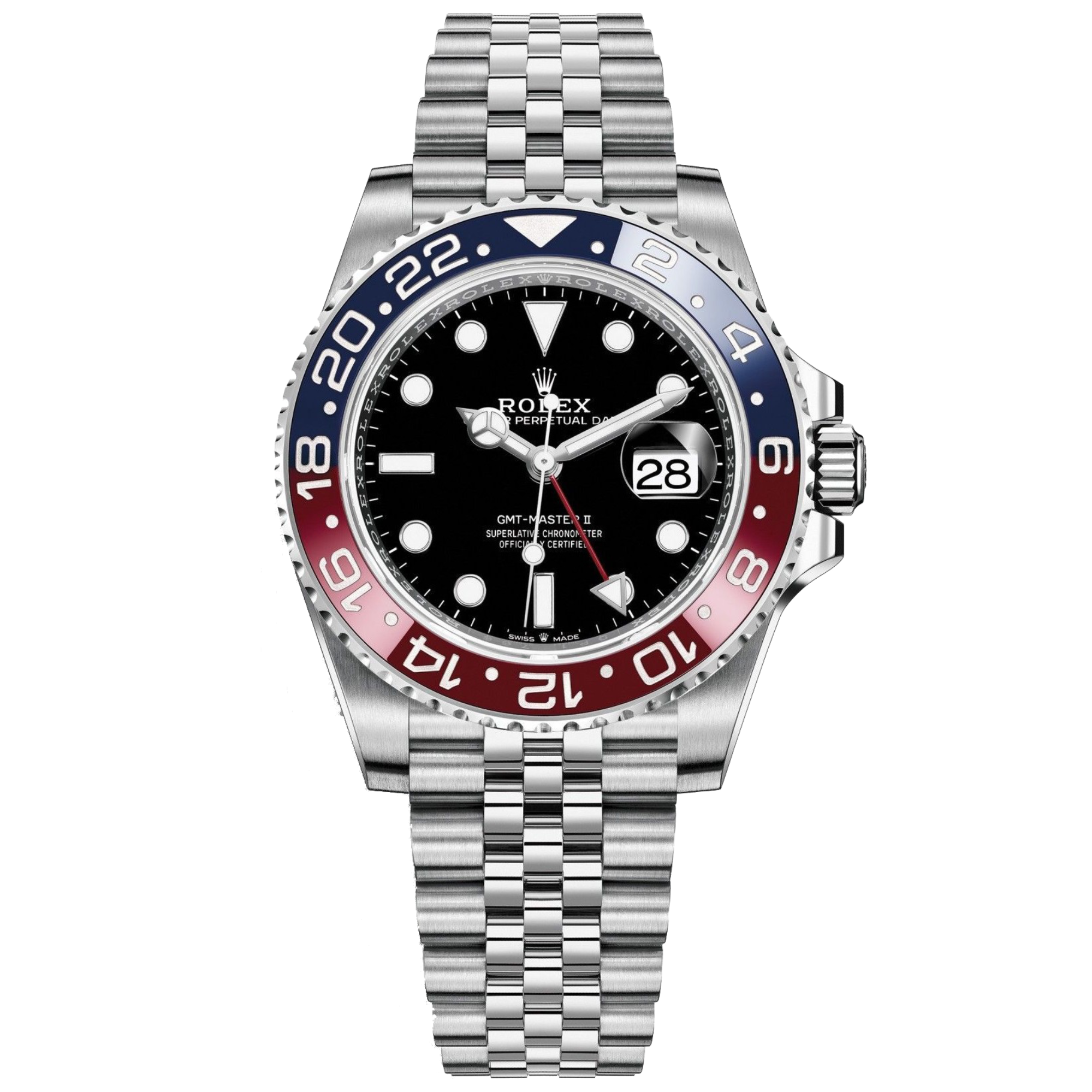 Rolex GMT-Master II 40mm 126710BLRO “Pepsi” Jubilee