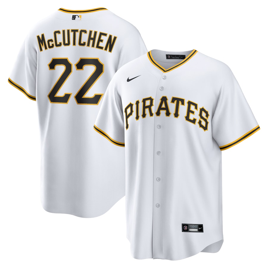 Andrew McCutchen Pittsburgh Pirates Player Jersey White