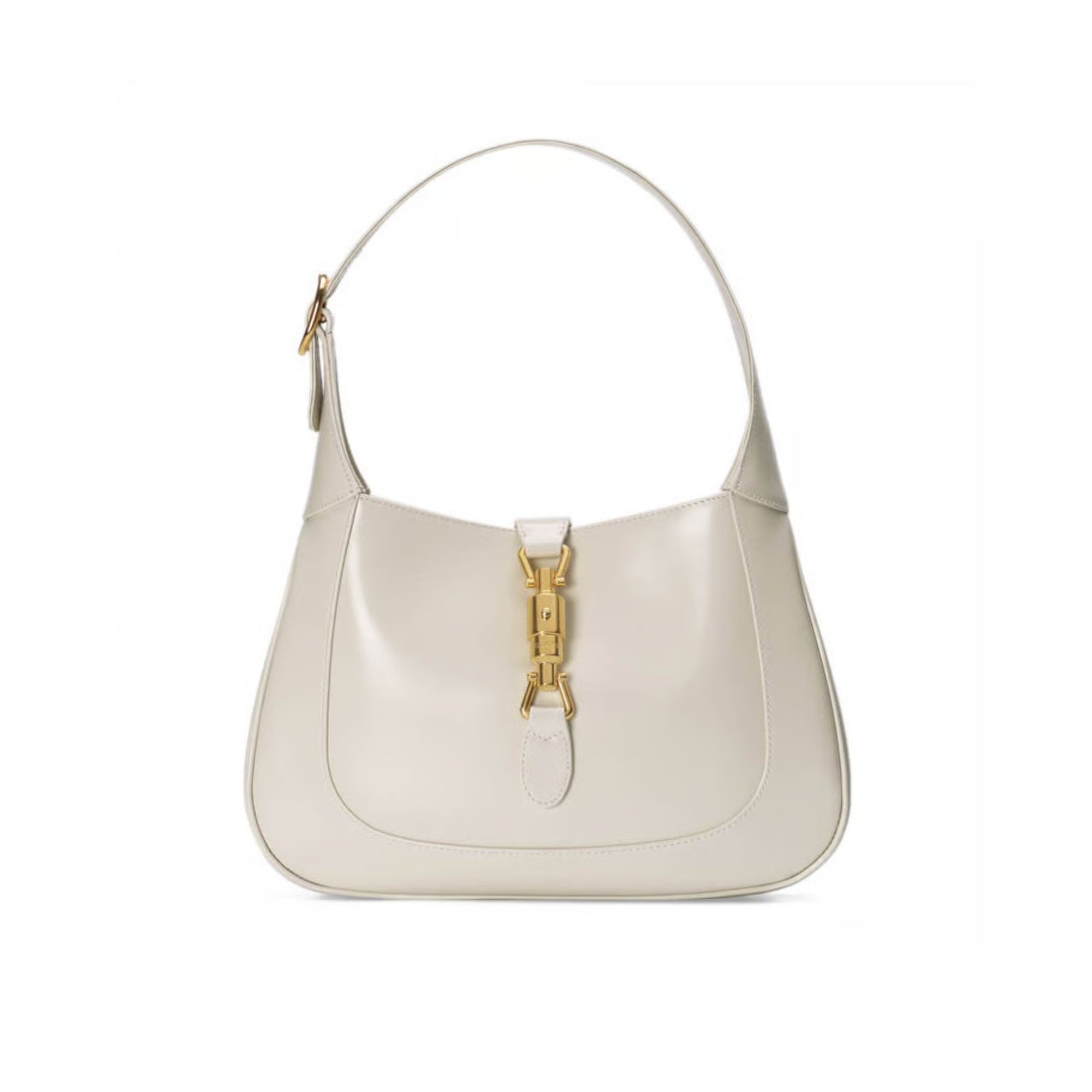 Gucci Jackie 1961 Small Hobo Bag In White Leather 27.5cm