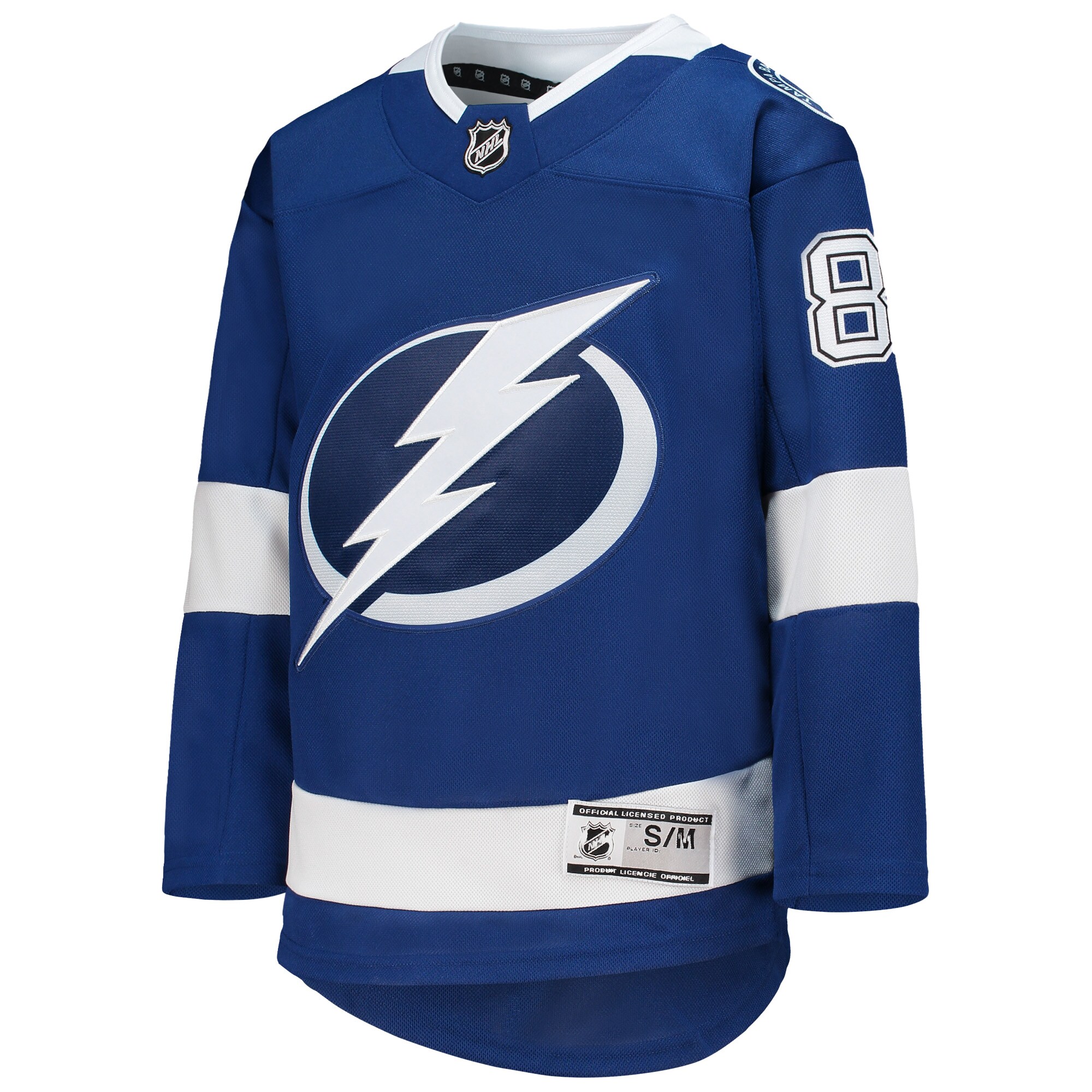 Nikita Kucherov Tampa Bay Lightning Youth Home Premier Player Jersey – Blue