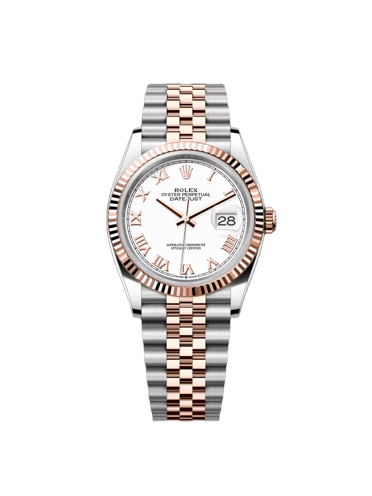 Rolex  Datejust 36mm 126231 White Dial Oyster Bracelet