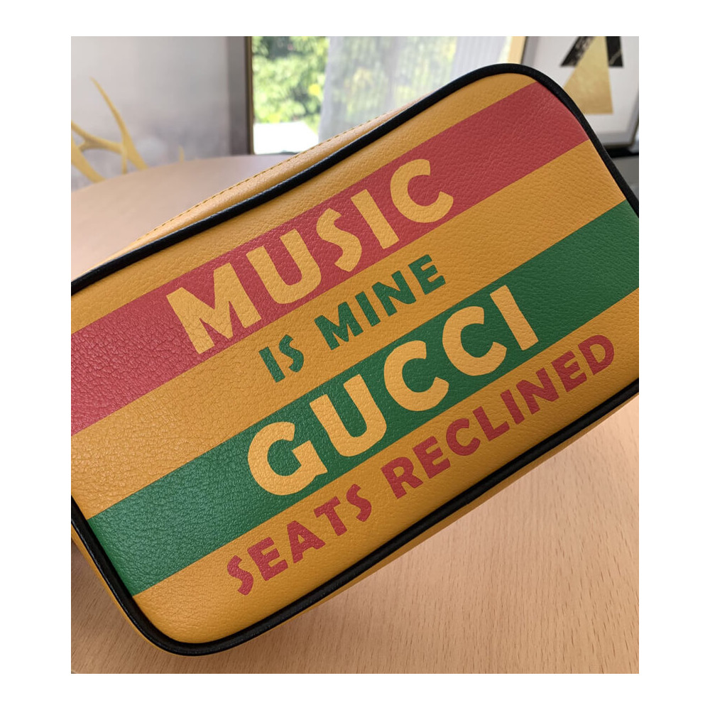 Gucci 100 Belt Bag In Yellow Leather