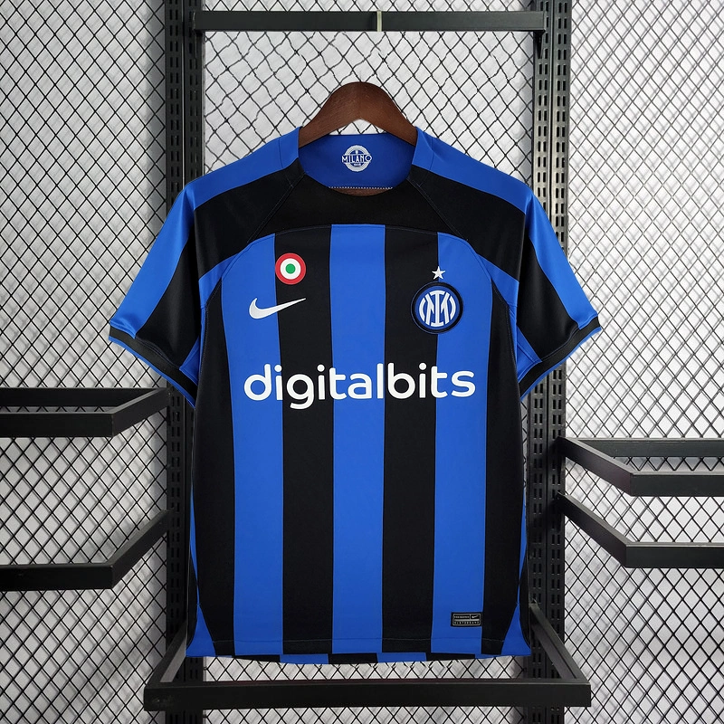 2022-23 Inter Milan Home LAUTARO Lukaku Džeko BARELLA Football jersey