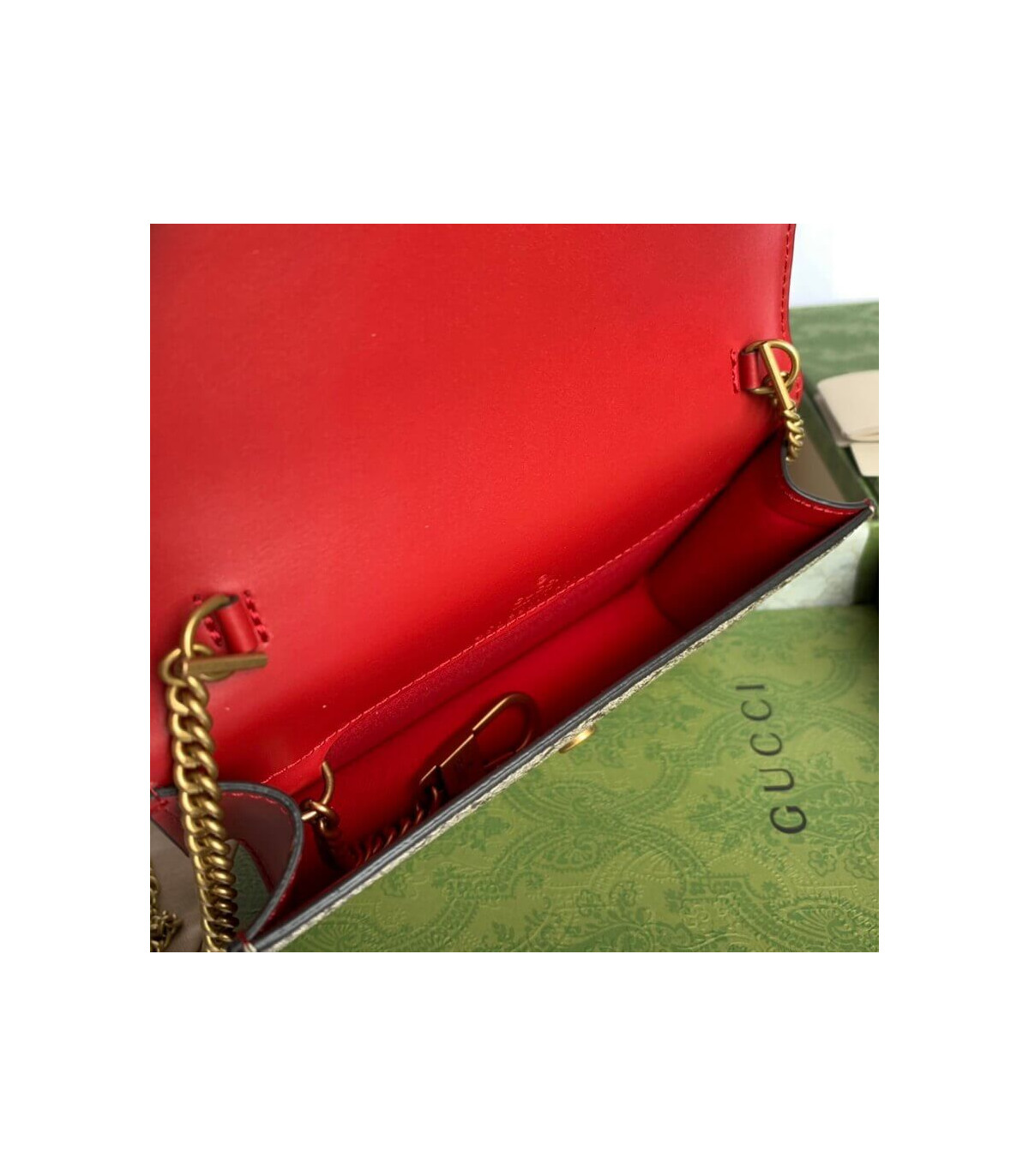 Gucci GG Supreme Mini Bag With Cherries