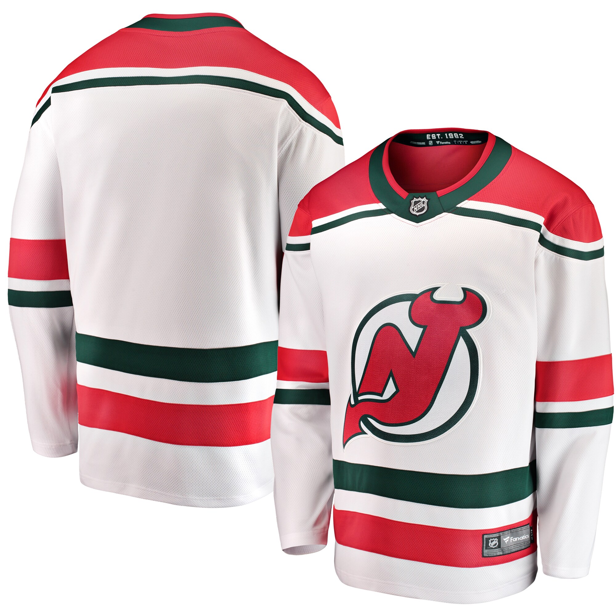 New Jersey Devils Fanatics Alternate Breakaway Jersey – White
