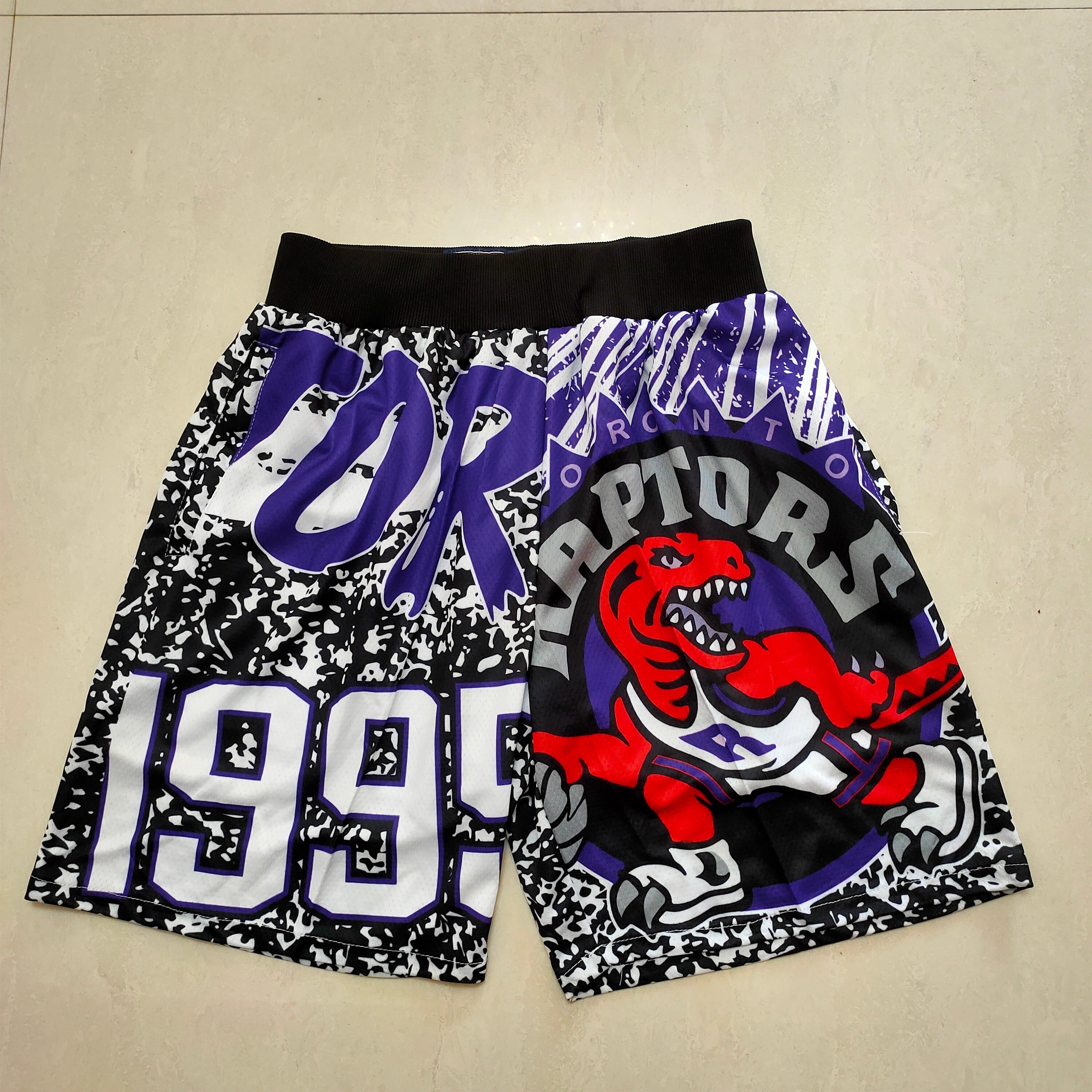 Toronto Raptors mitchellNessMN team logo series basketball sweatpants
