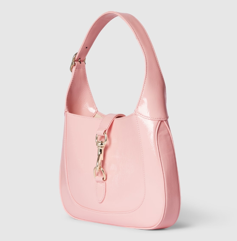 GUCCI JACKIE SMALL SHOULDER BAG-Pink-782849