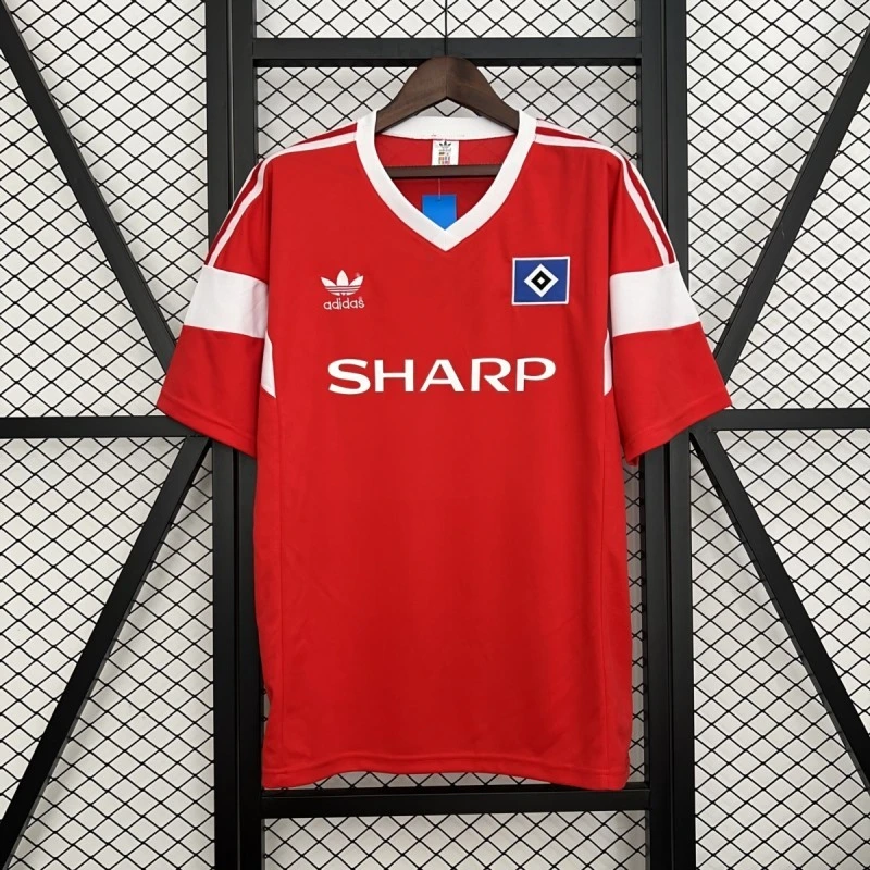 Retro 1988 Hamburger SV Away Football jersey Retro