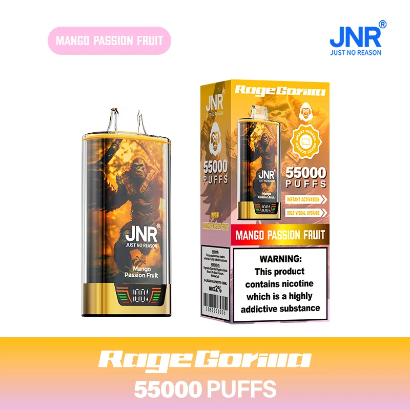 JNR RageGorilla 55K Puffs Disposable Vape