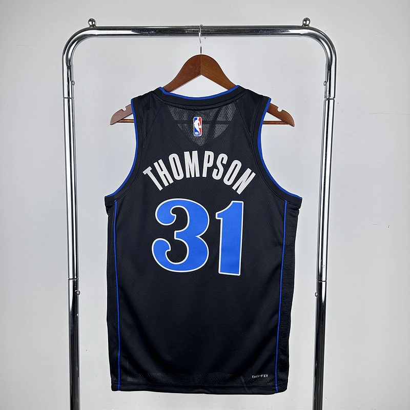 2024 NBA Dallas Mavericks 31 THOMPSON Basketball Jersey