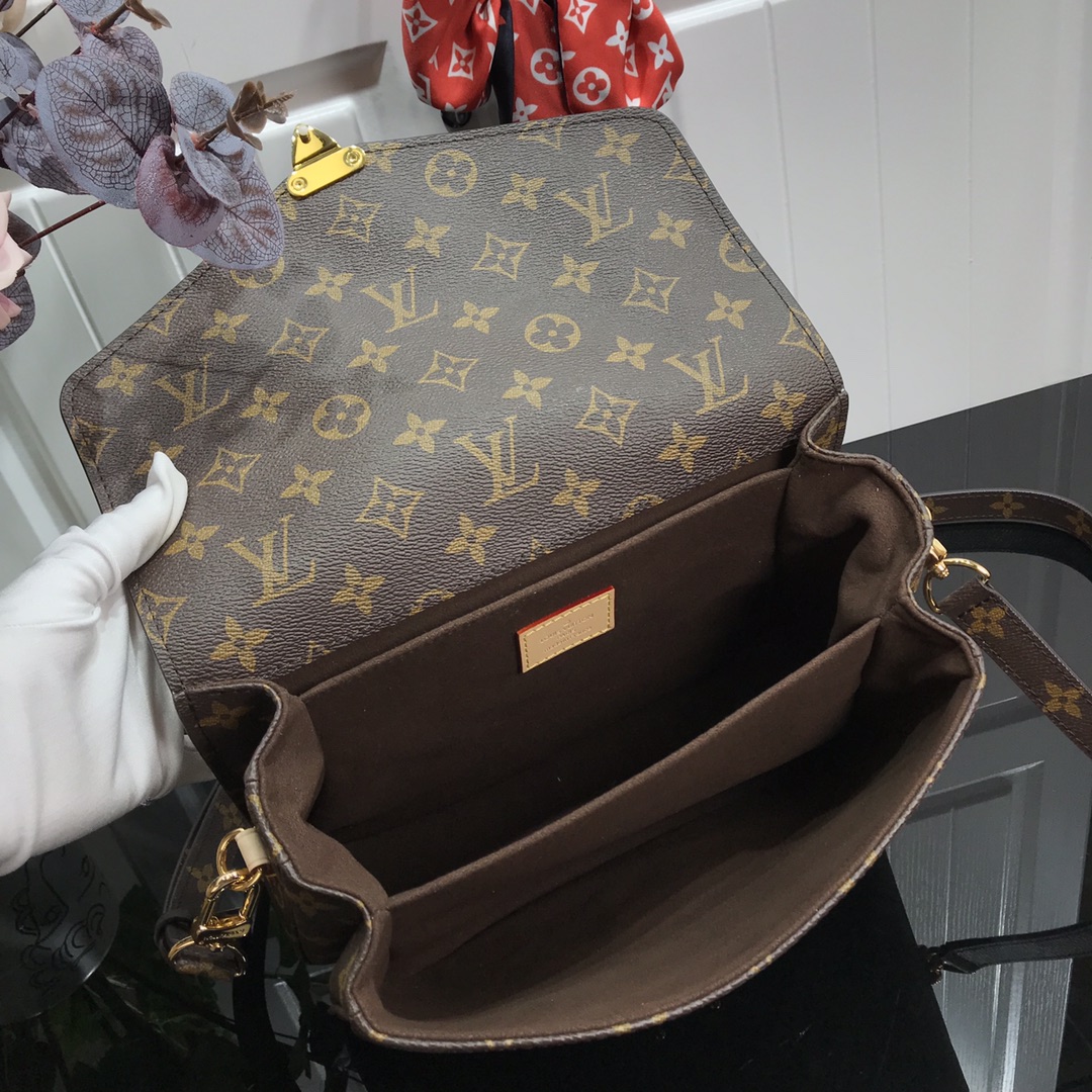 Louis Vuitton Monogram Canvas Pochette M Tis 25Cm M44875