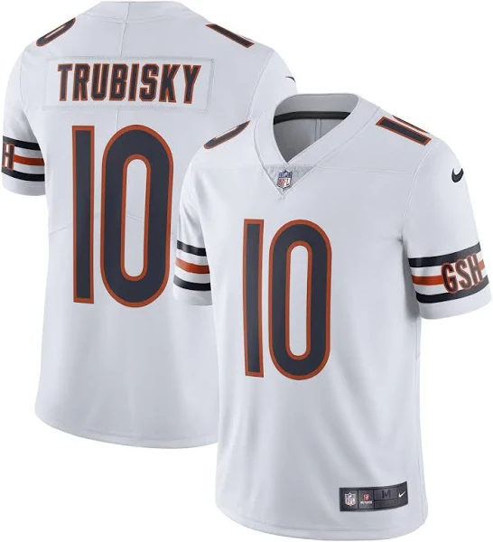 Men's Chicago Bears Nike White Alternate Classic Limited Jersey