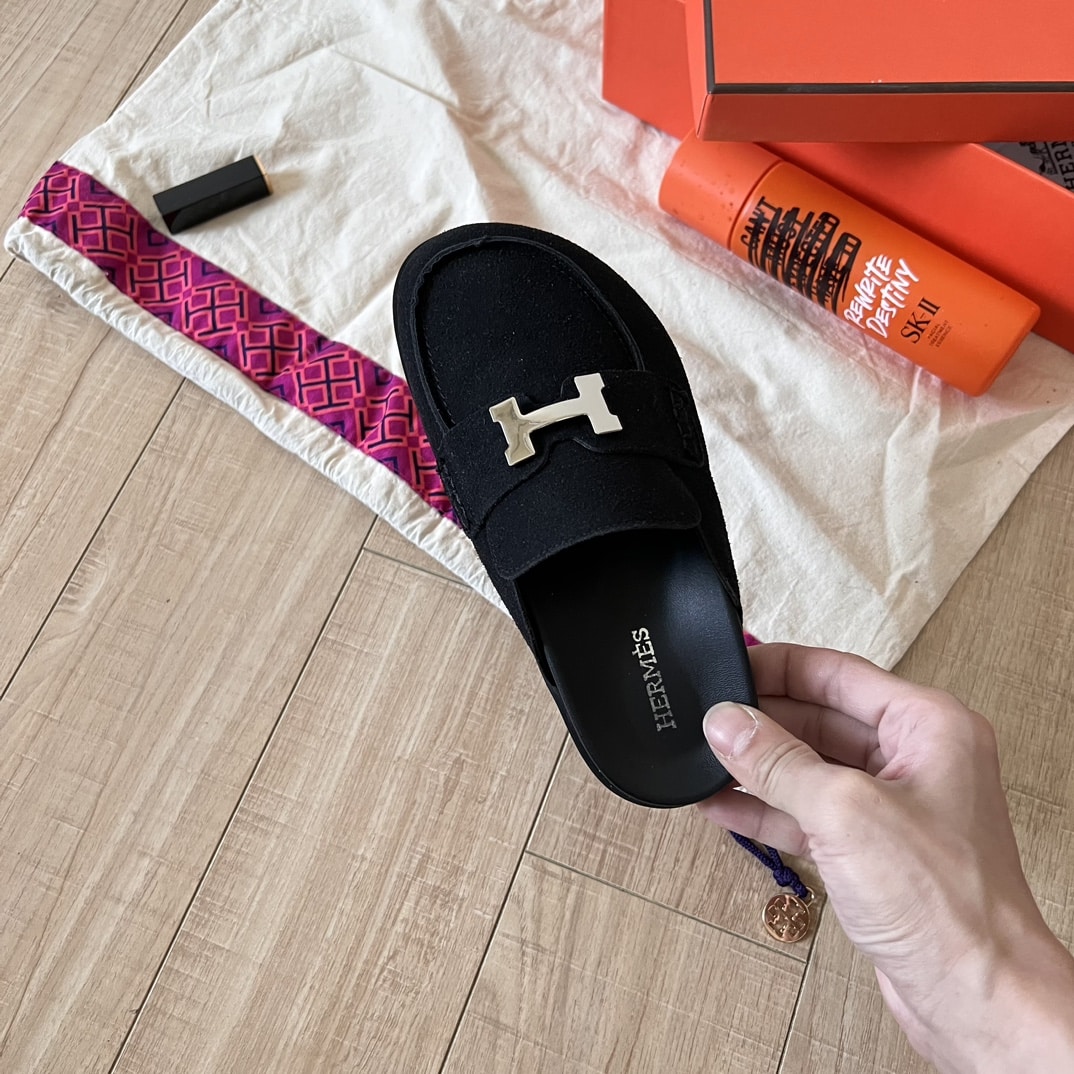 Herm?S Go Mule H Sandal In Black