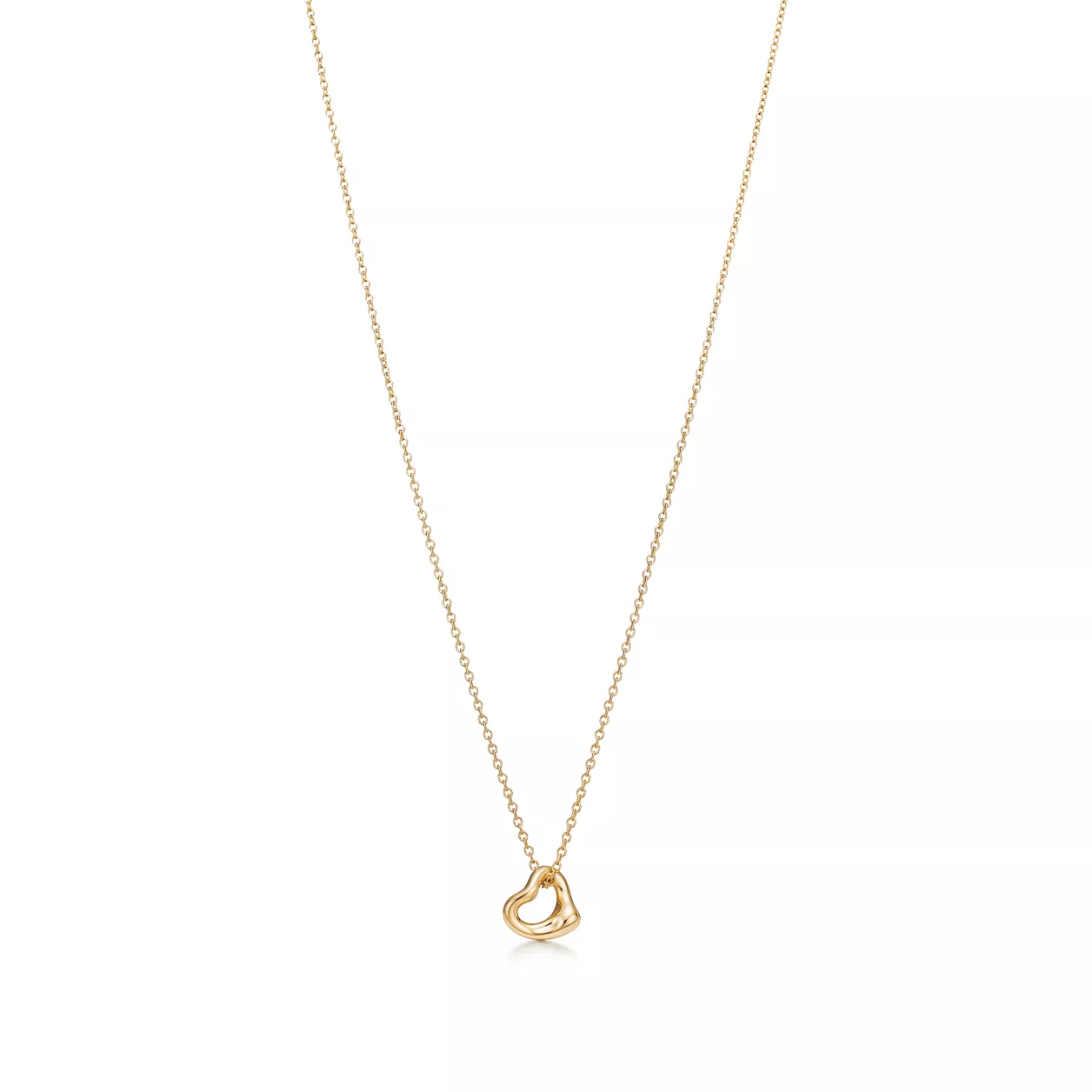 Tiffany 60957401 Elsa Peretti Open Heart Pendant 7mm