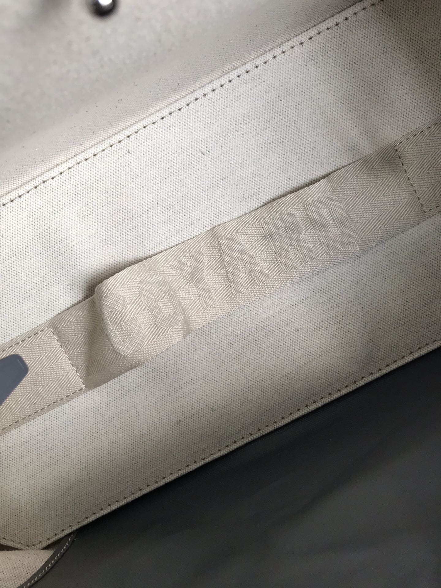 Goyard Bellechasse Biaude Pm Bag 36cm Gray Goyardine Canvas And Calfskin Trim