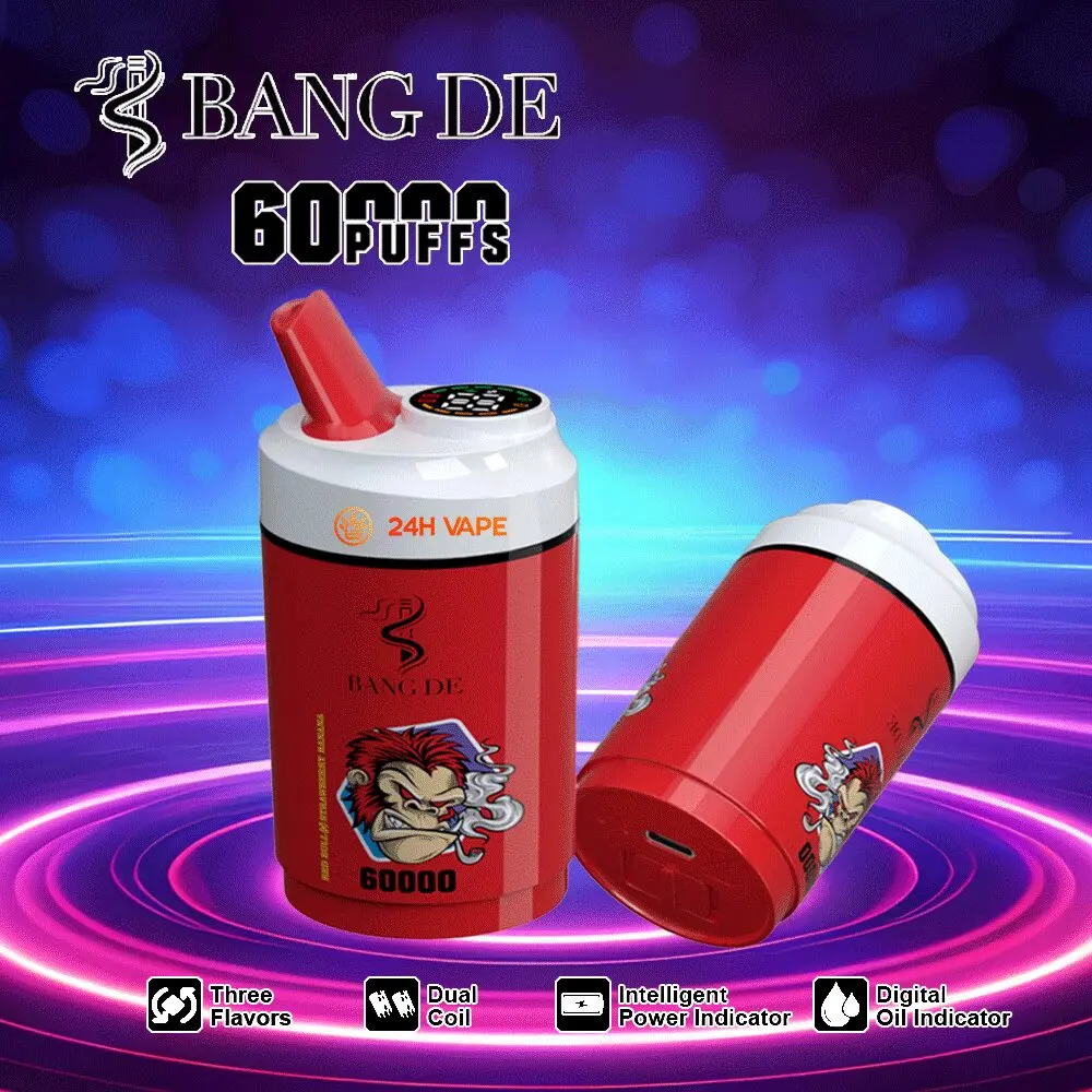 Bang DE 60k Puffs 3 in 1 Flavors Disposable Vape(3 pieces)