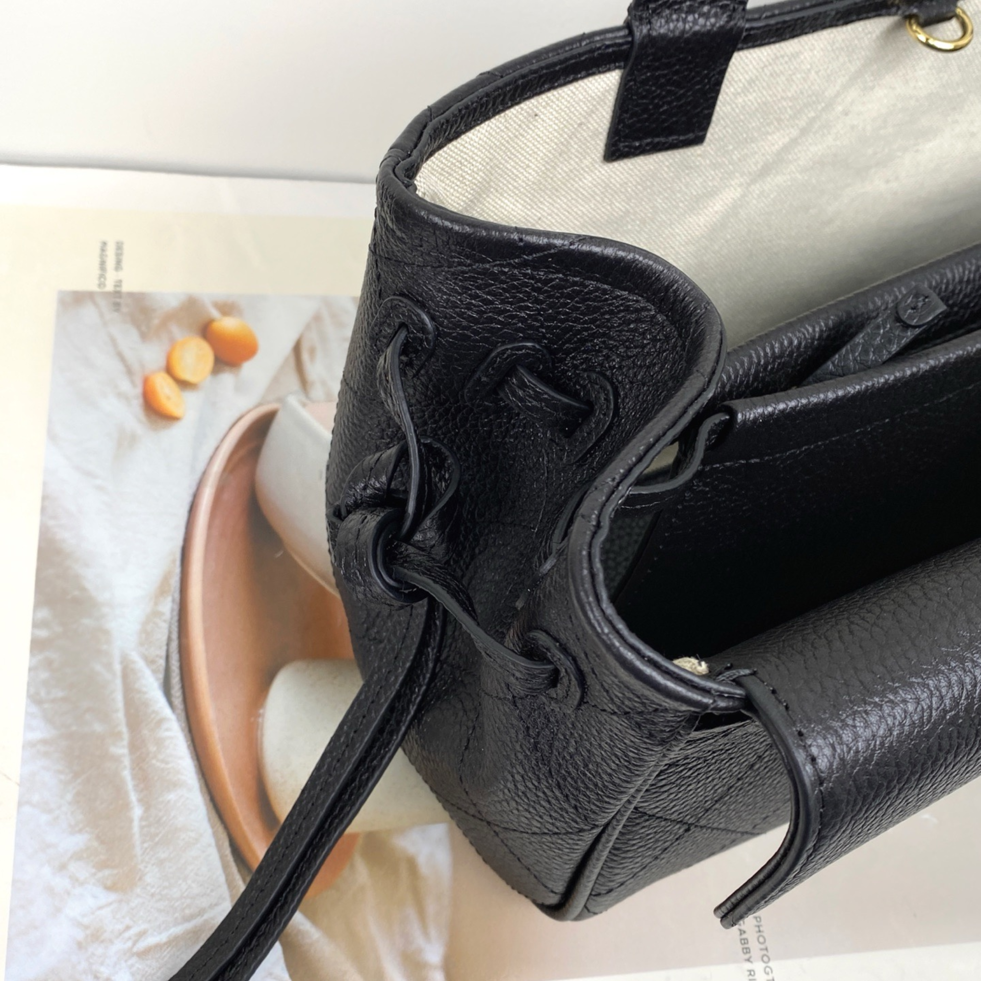 Chanel Urban Essential Tote Light Black Caviar Gold Hardware 30cm/11.8in