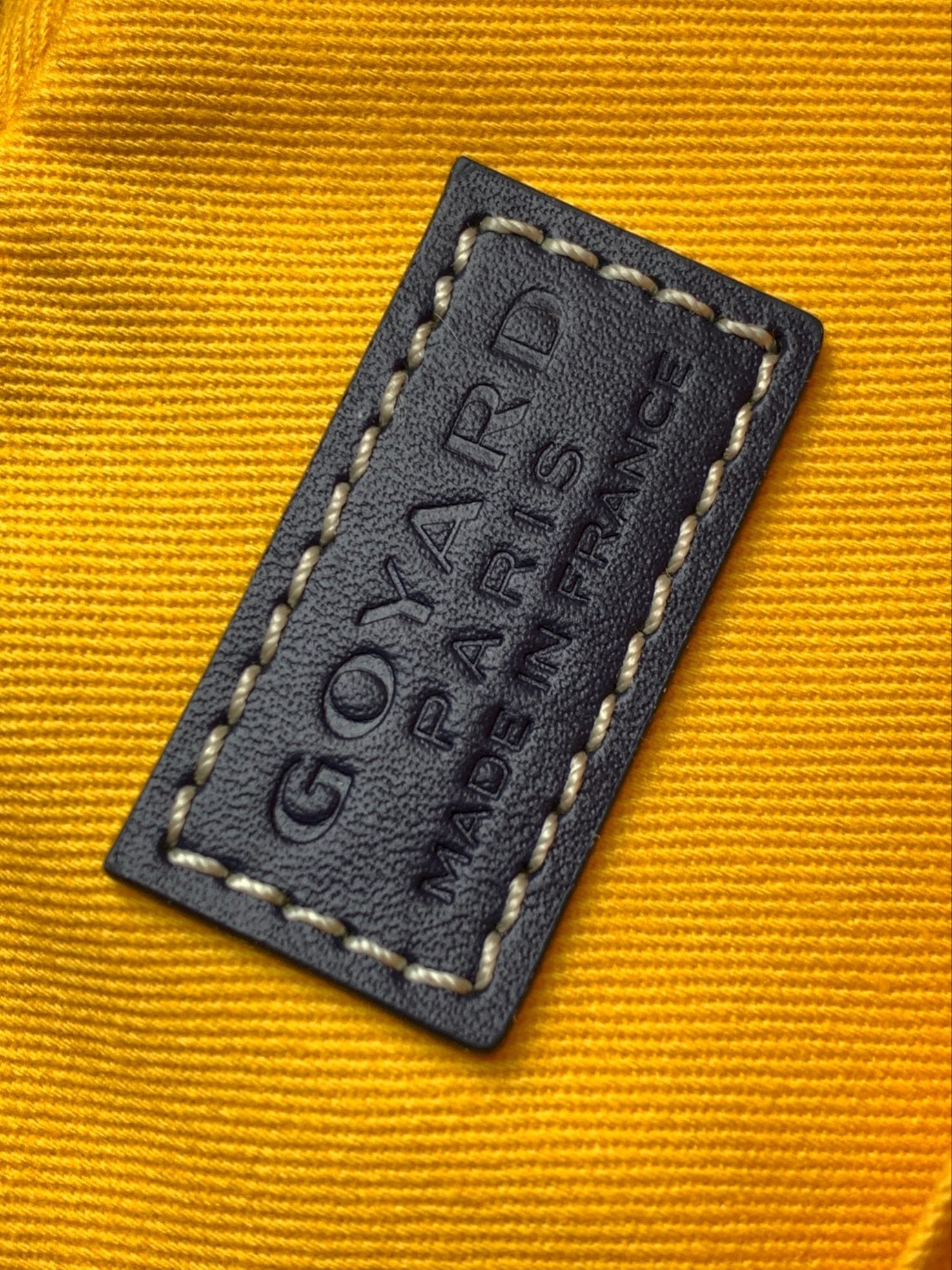 Goyard Yona Bag Coated MM 21Cm Navy Blue Canvas