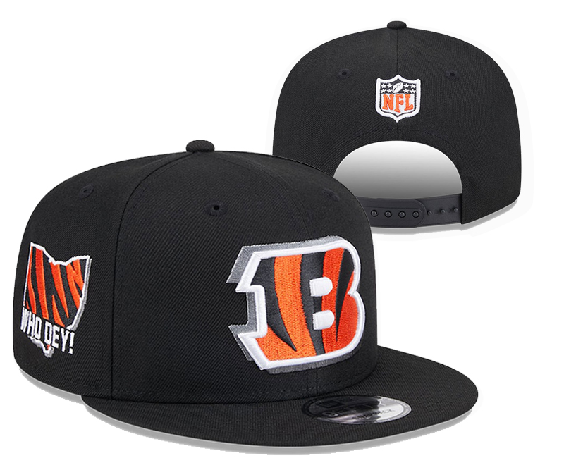 Cincinnati Bengals Adjustable black cap