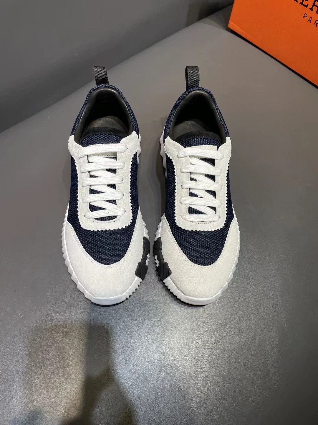 HERMES BOUNCING SNEAKER DARK BLUE