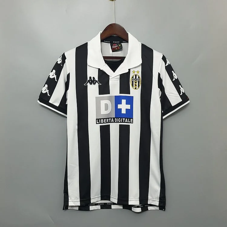 Retro 1999-00 Juventus ZIDANE DEL PIERO CONTE INZAGHI Football jersey retro