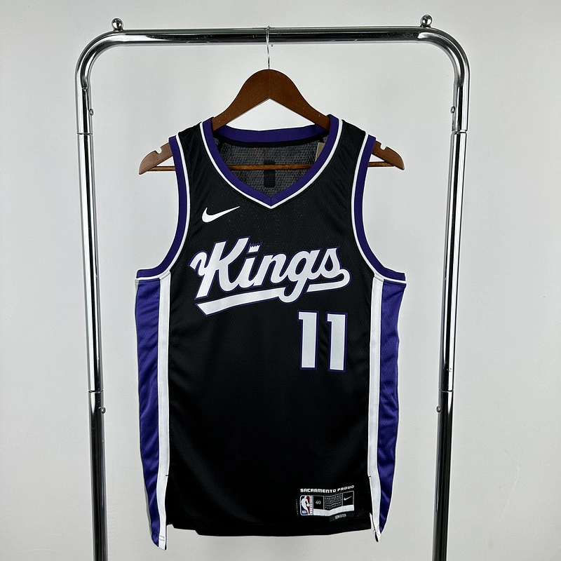 2024 NBA Sacramento Kings 11 SABONIS Basketball Jersey