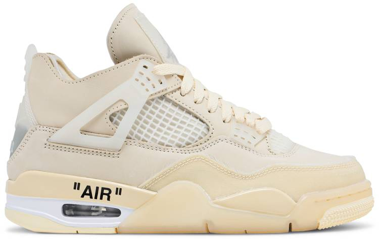 Off-White x Wmns Air Jordan 4 SP Sail CV9388-100