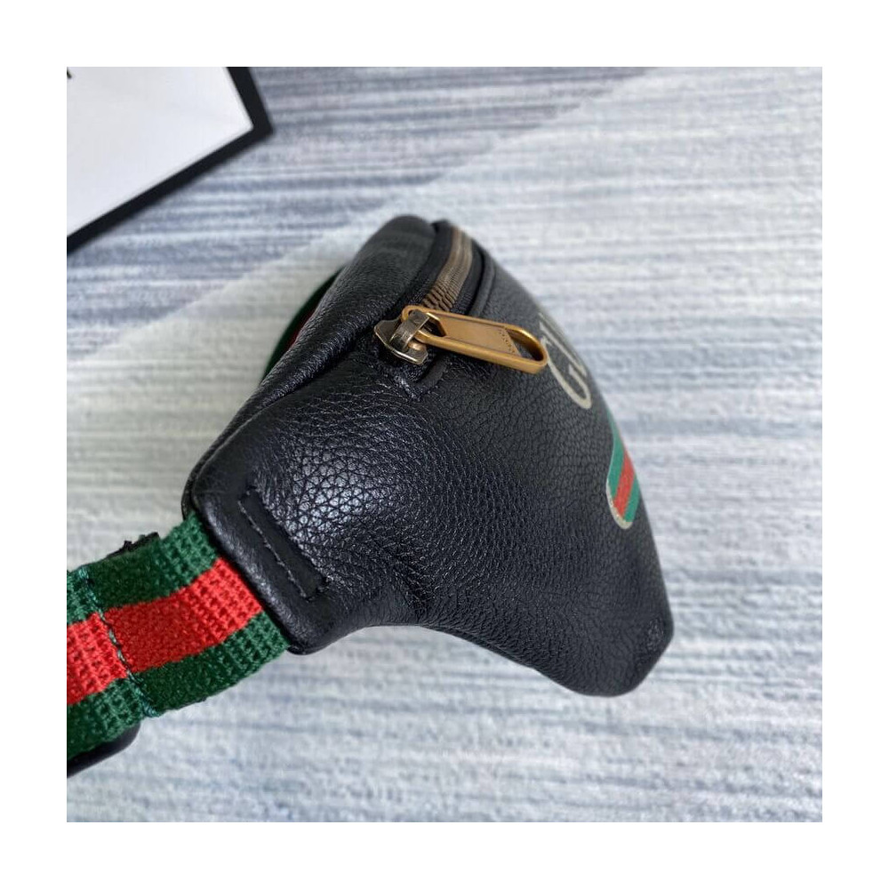 Gucci Print Small Belt Bag Waist Body Black