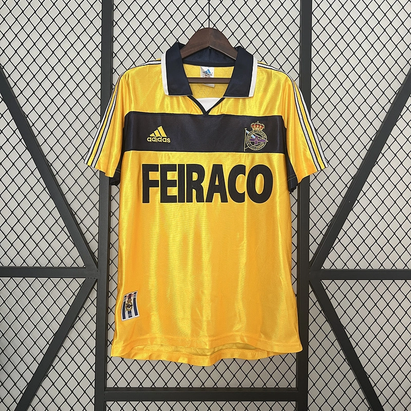 Retro 1999-00 Deportivo La Coruna Third Away Football jersey retro
