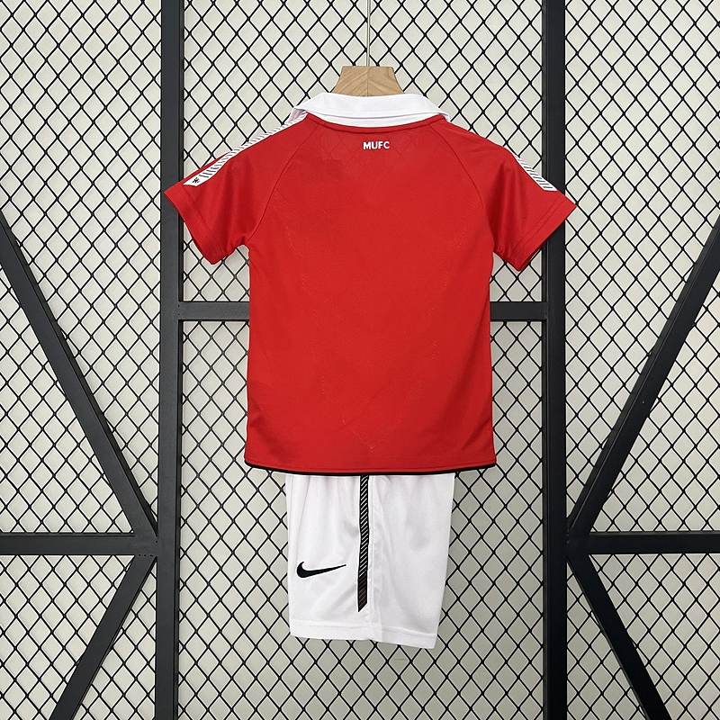 Retro Kids 2010-11 Kids Manchester United Football jersey retro