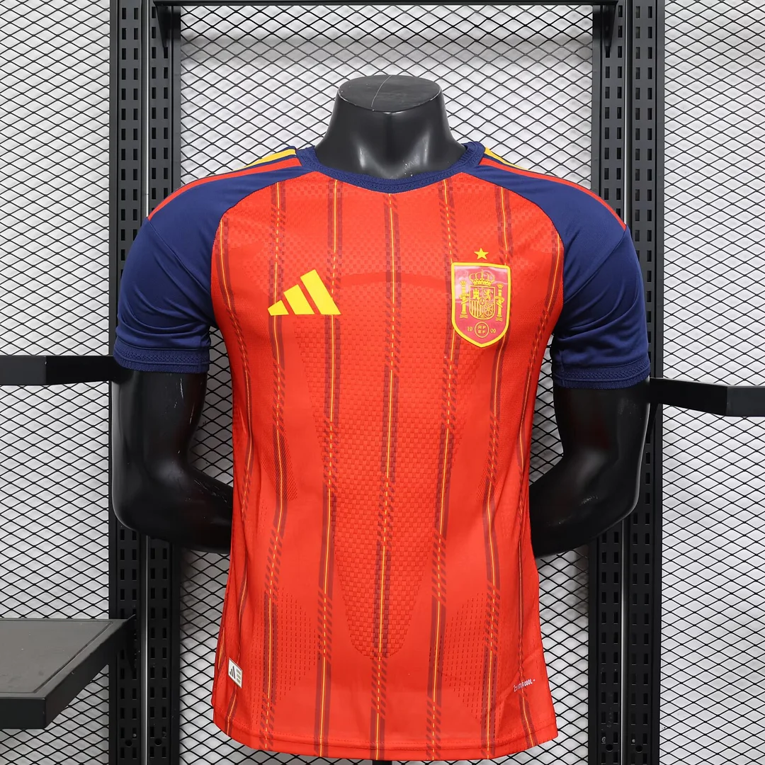 World Cup 2026 Spain Team Home Football Jersey Player Version