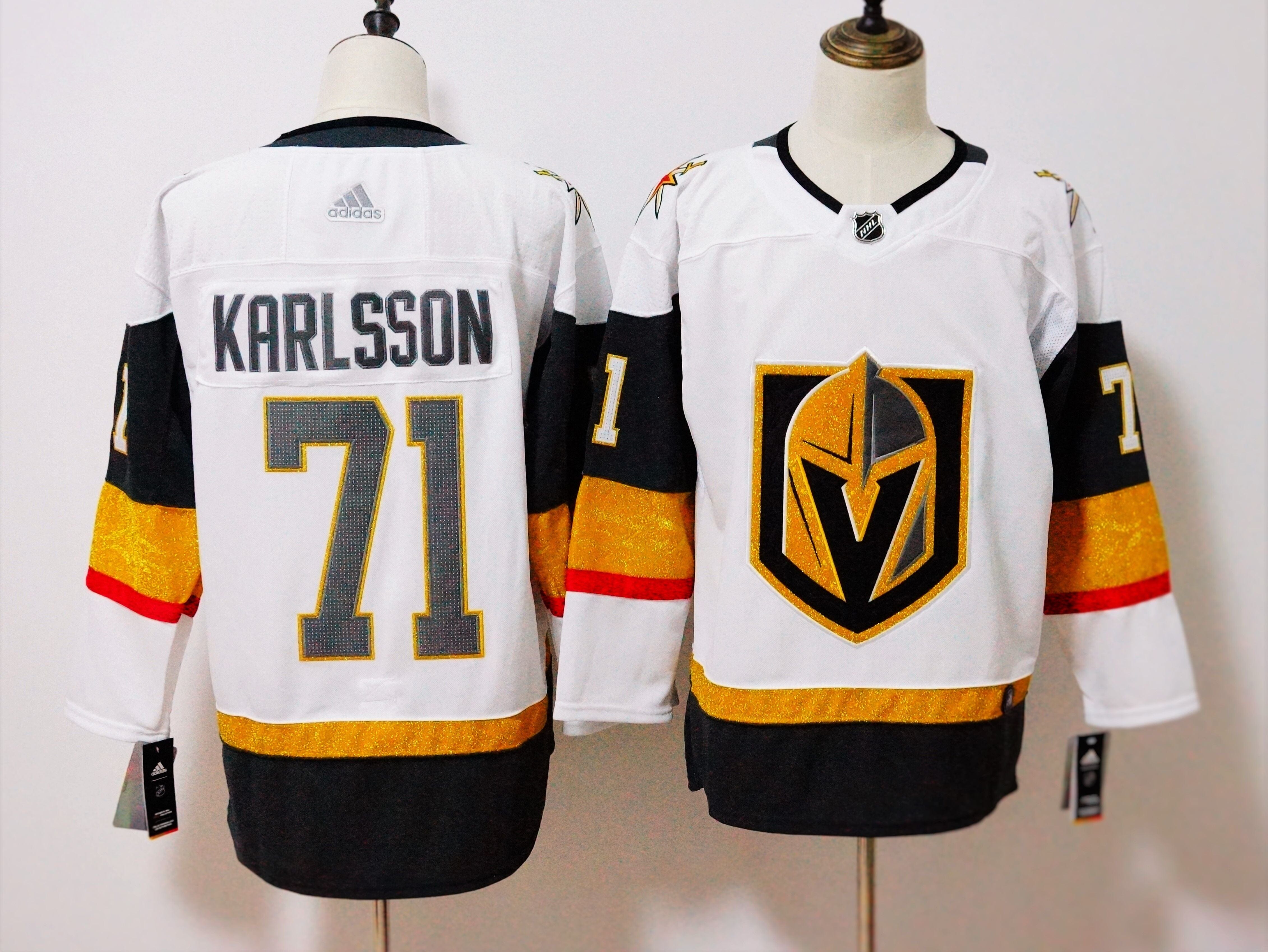 NHL Vegas Golden Knights KARLSSON # 71 Jersey