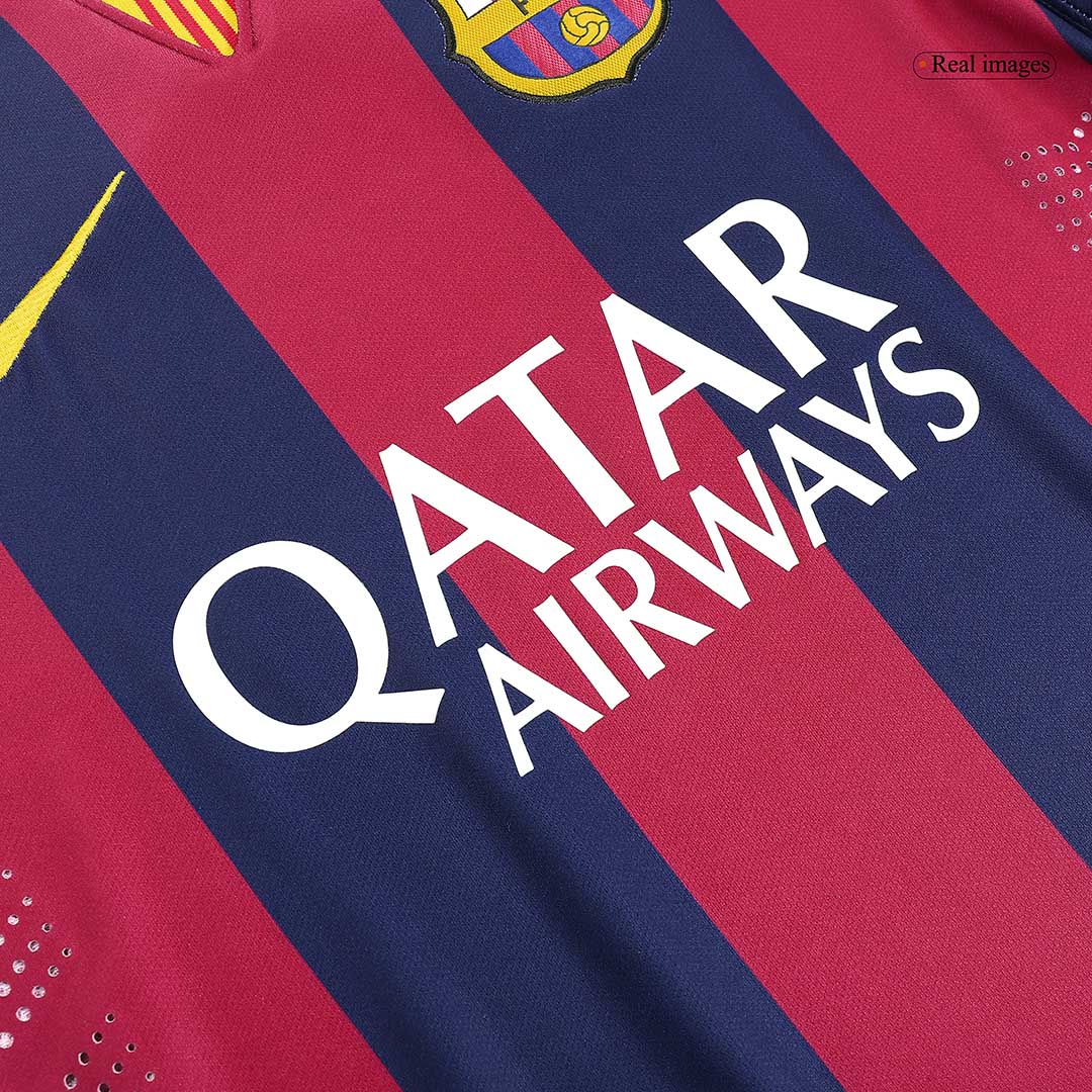 Barcelona 2014/15 Retro Home Soccer Jersey