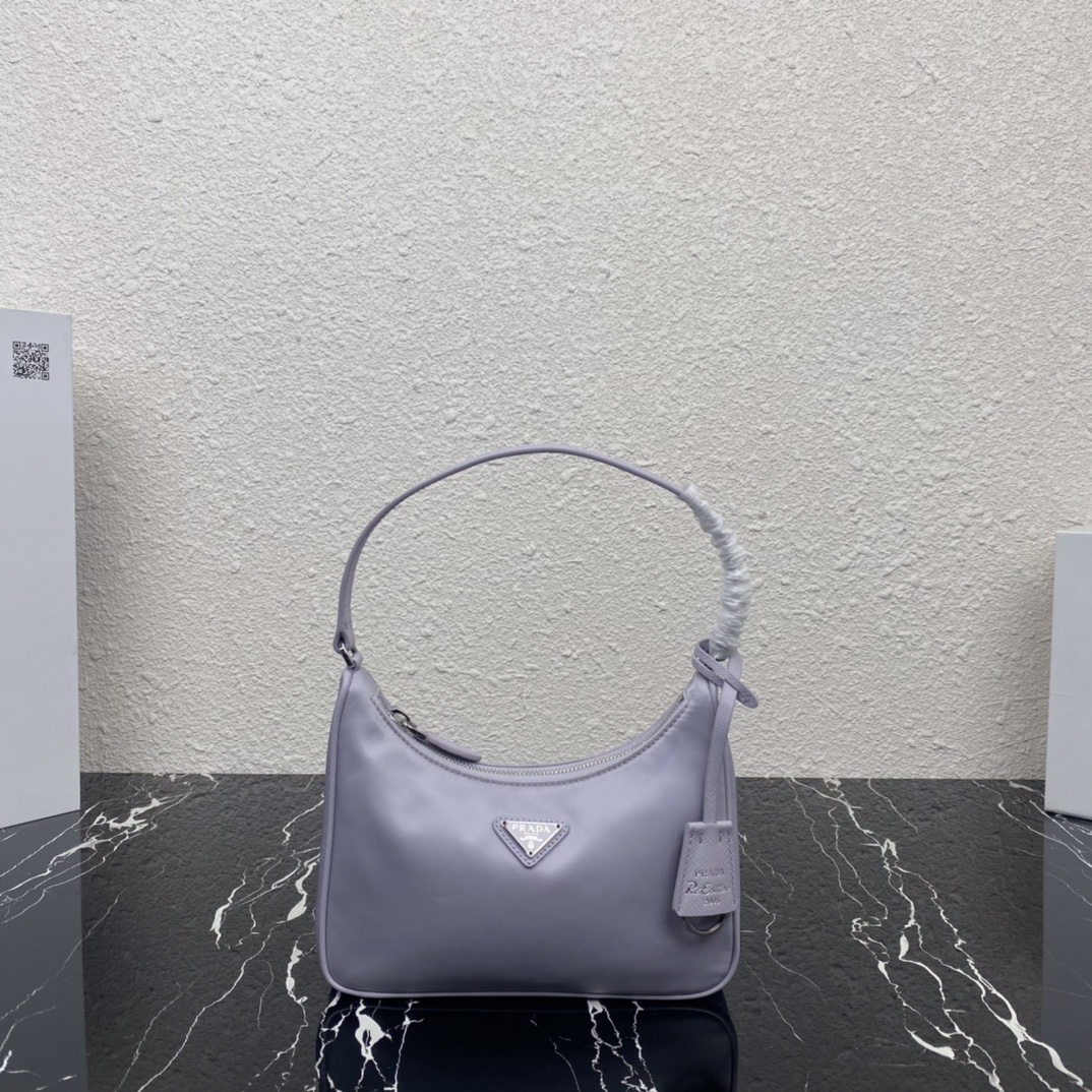 Prada Purple Hobo Bag
