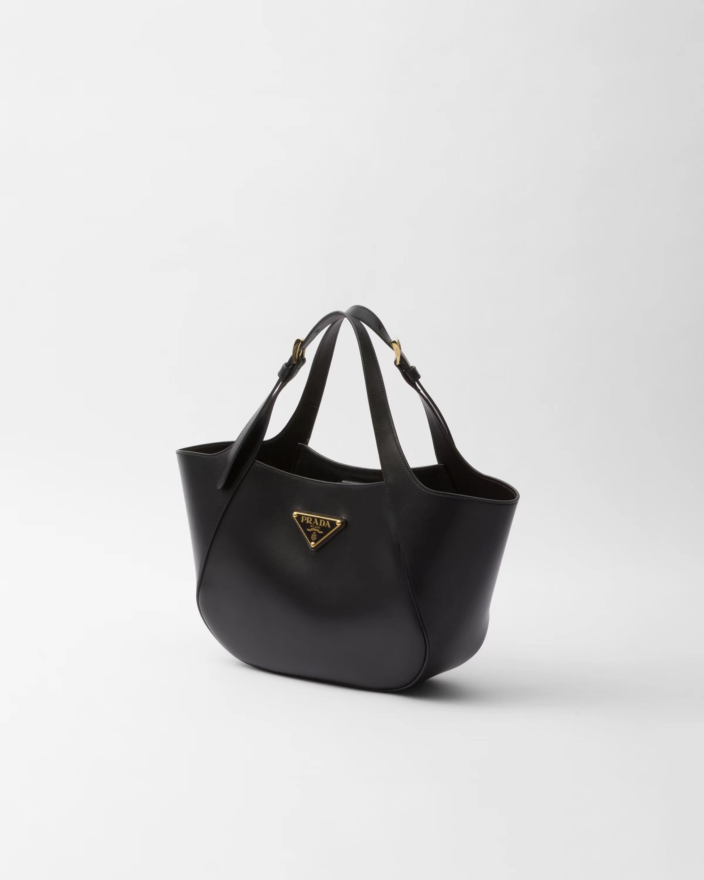 Prada medium leather tote bag