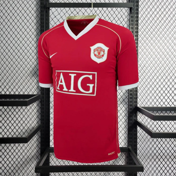 Retro player 2006-07 Manchester United home Football jersey retro
