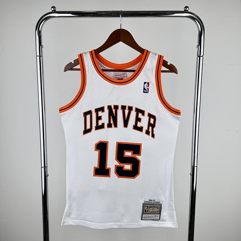 2006-07 NBA Denver Nuggets 15 ANTHONY Basketball jersey