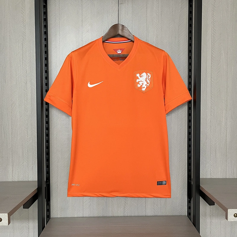 Retro 2014 Netherlands Home Football jersey retro