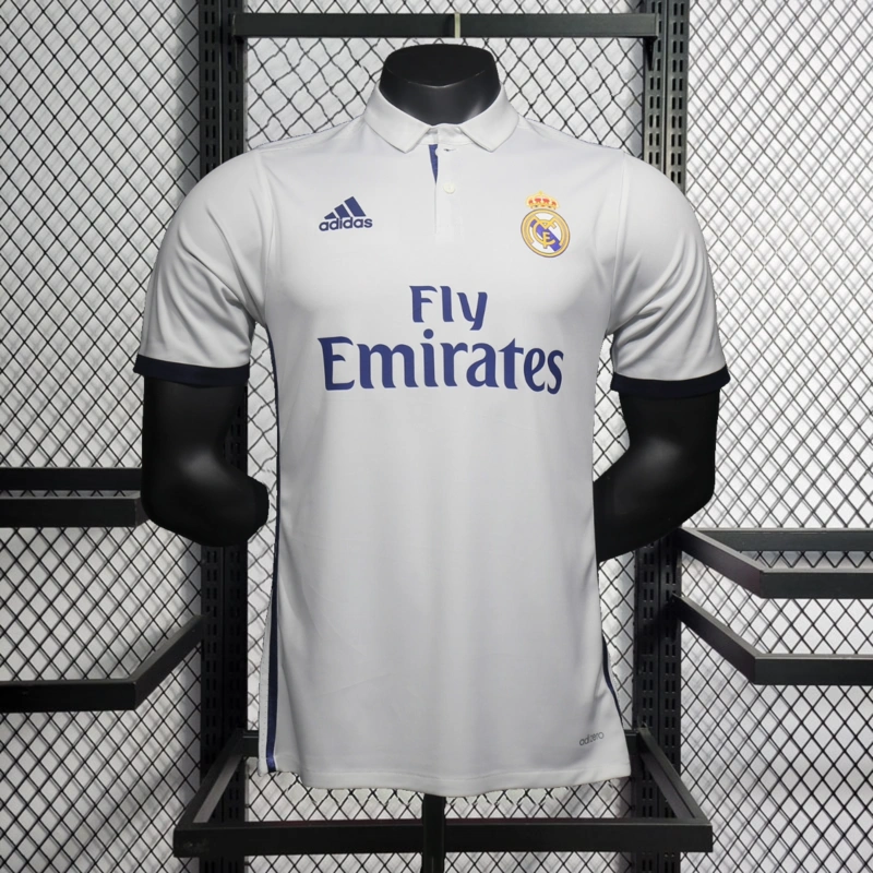 Retro Player 2016-17 Real Madrid Home Football jersey retro